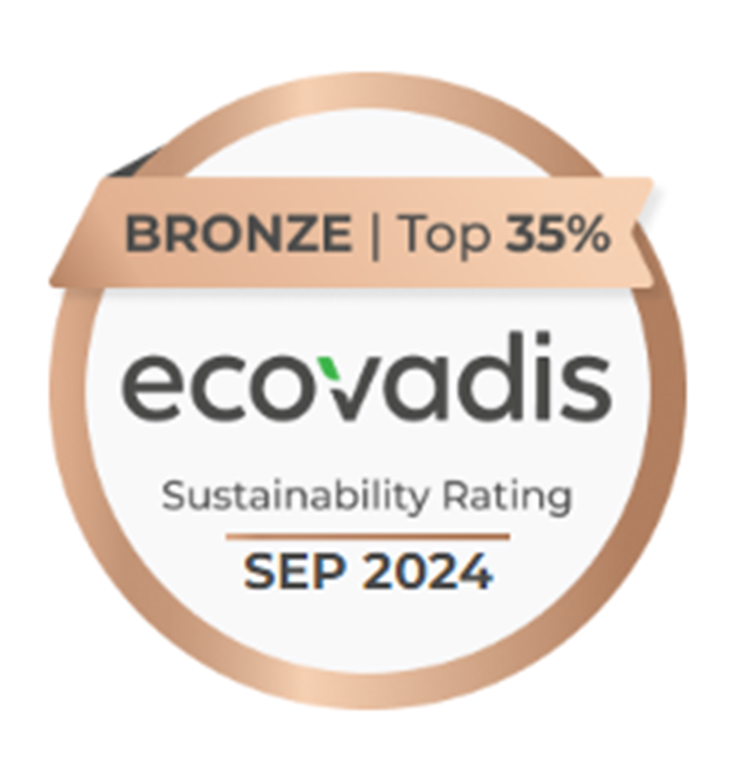 Ecovadis certificate