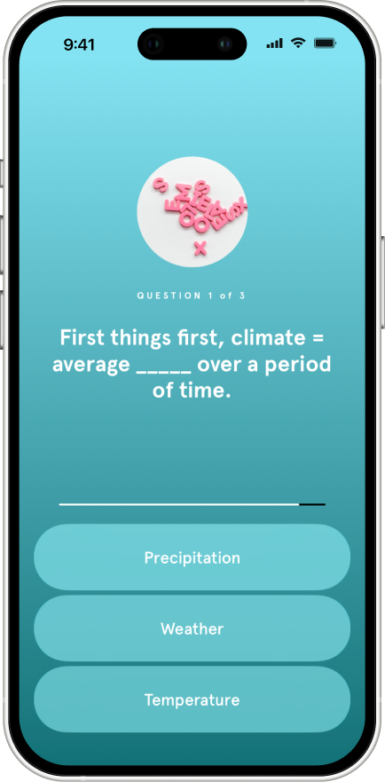 Deedster Learning quiz
